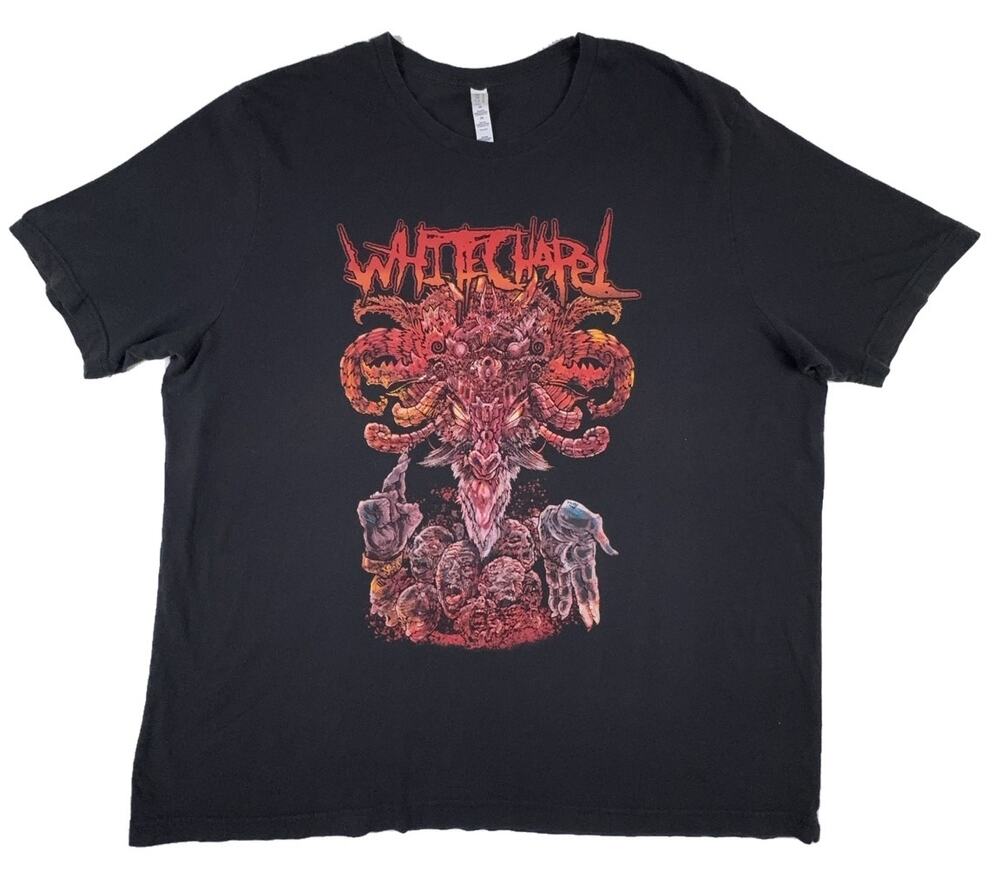 Whitechapel Possession T Shirt 3XL Black Deathcore Band Bella Canvas Official